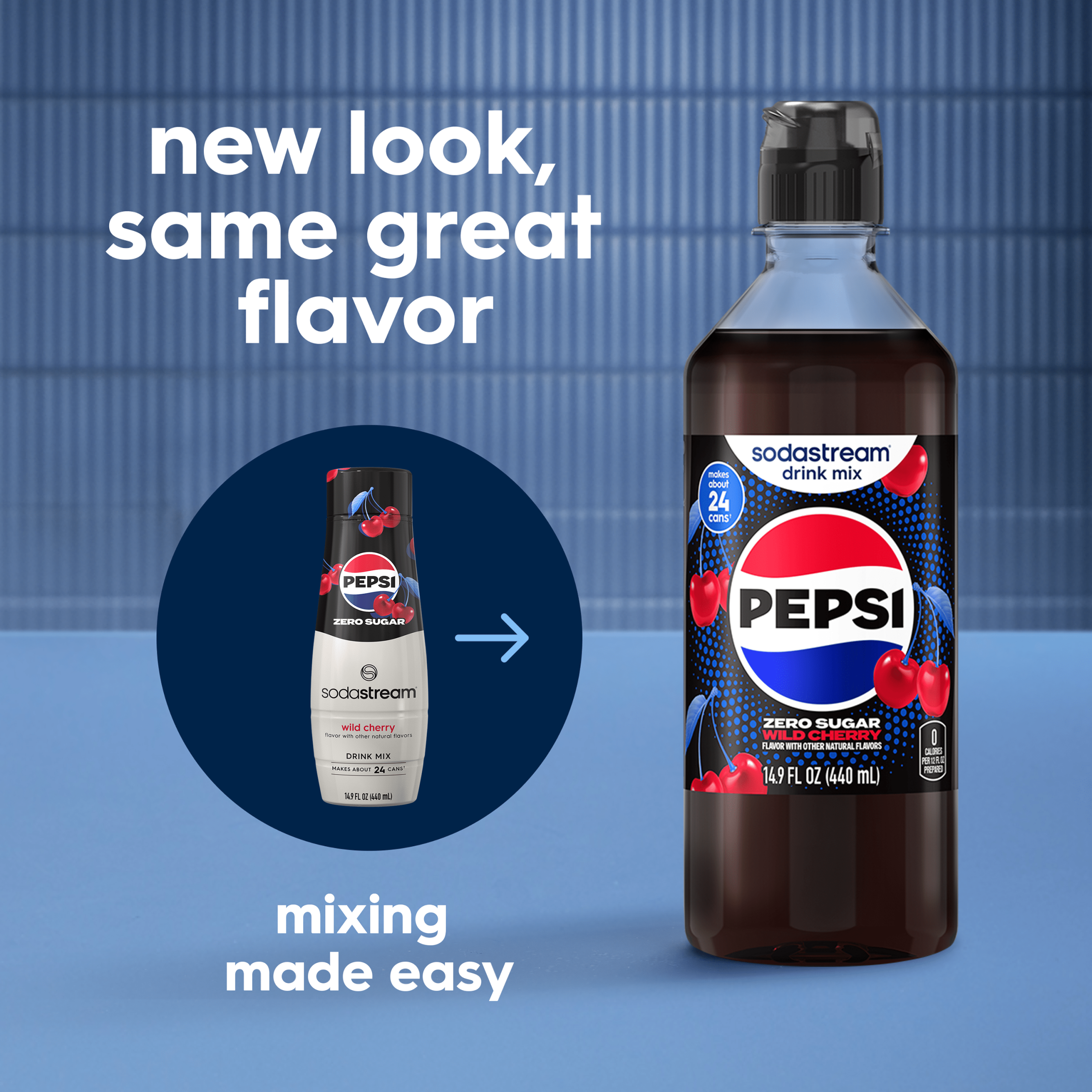 Sodastream Pepsi Wild Cherry Zero Sugar Drink Mix 440ml - Image 5