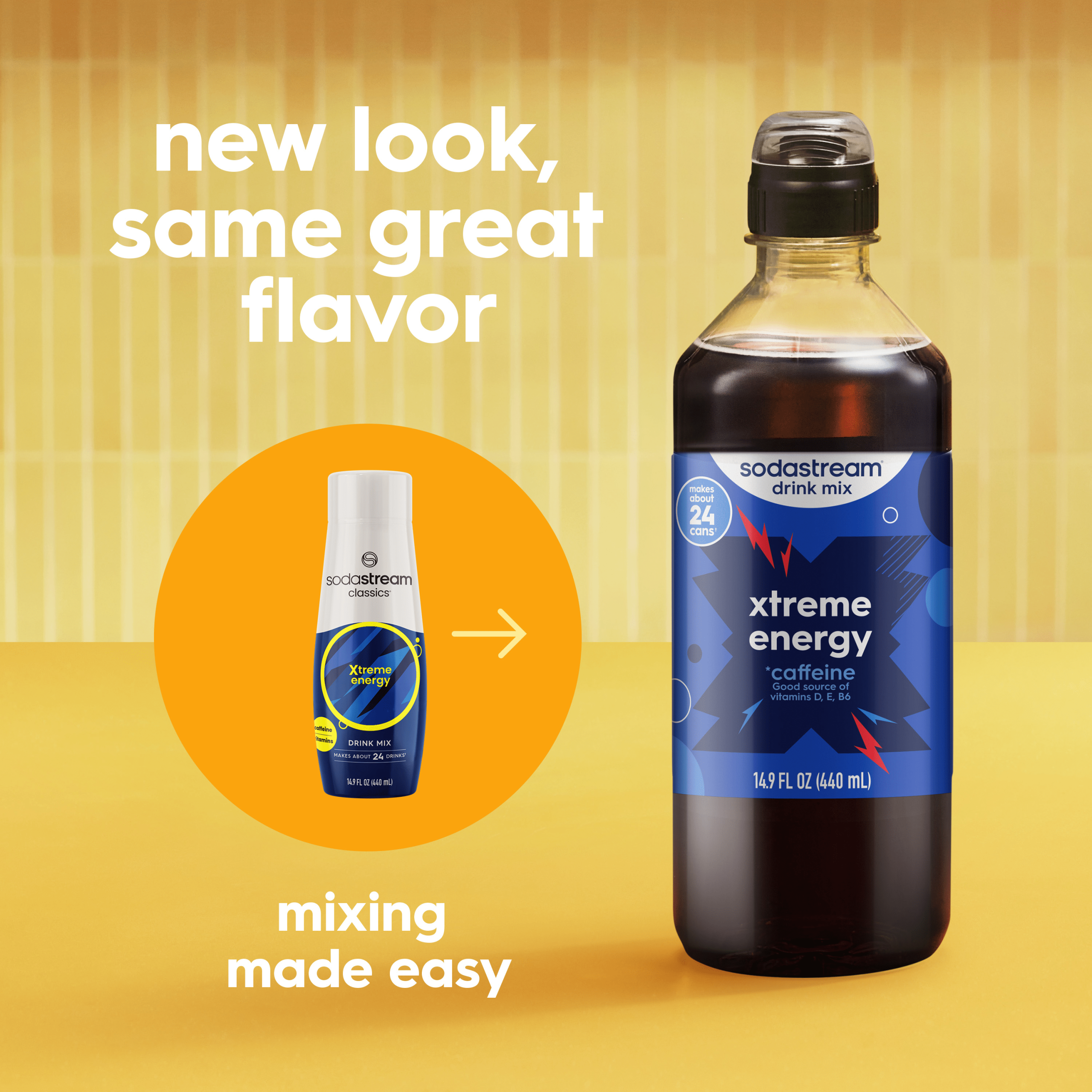 Sodastream Classics? Xtreme Energy Drink Mix 440ml - Image 5